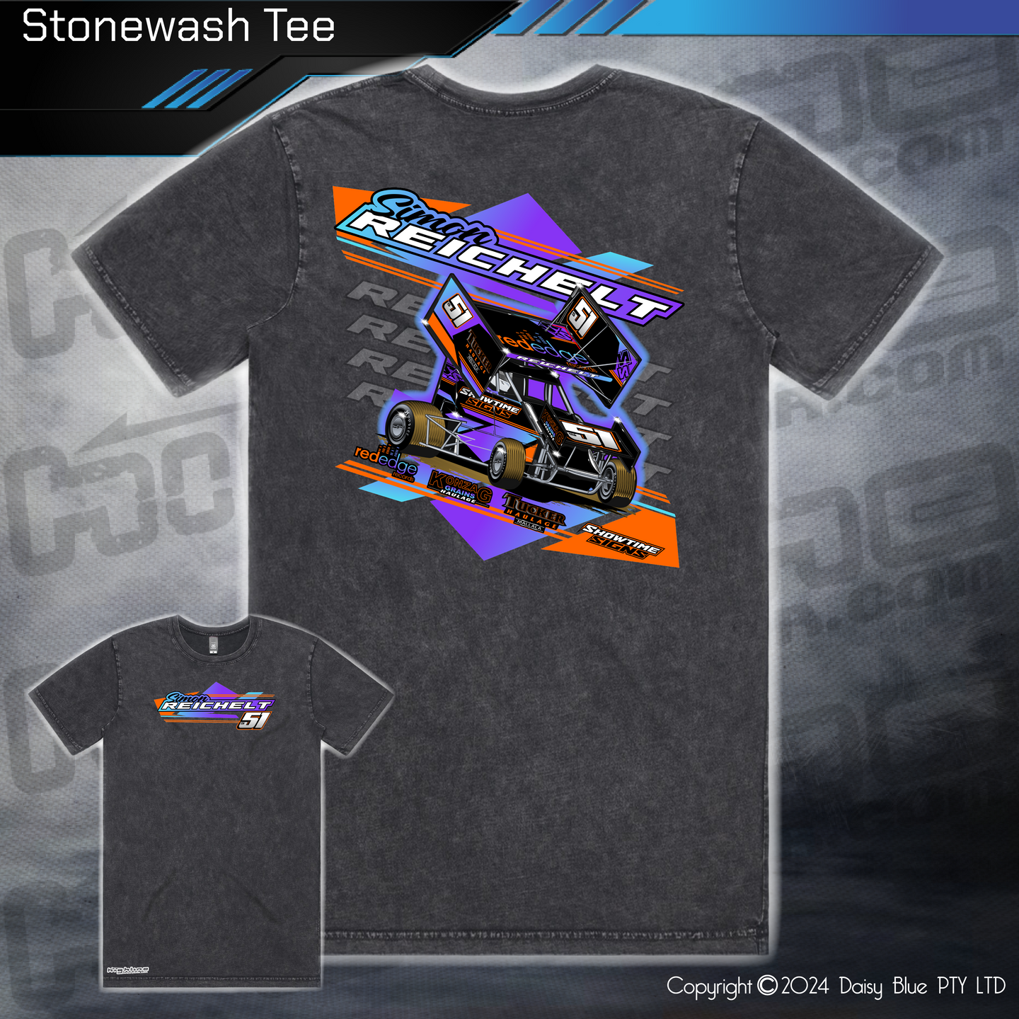 Stonewash Tee - Simon Reichelt