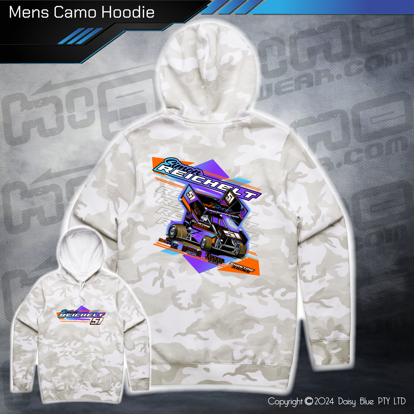 Camo Hoodie - Simon Reichelt