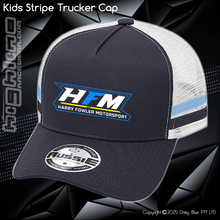 Load image into Gallery viewer, KIDS Stripe Trucker - Harry Fowler
