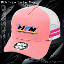 Load image into Gallery viewer, KIDS Stripe Trucker - Harry Fowler
