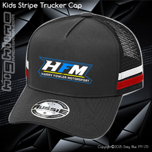 Load image into Gallery viewer, KIDS Stripe Trucker - Harry Fowler
