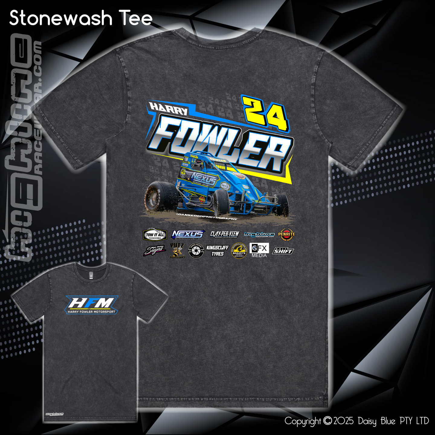 Stonewash Tee - Harry Fowler