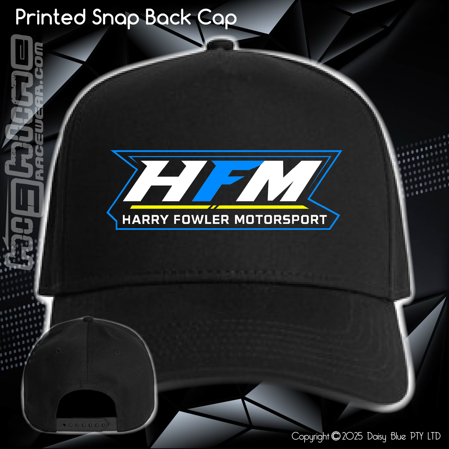 Printed Snap Back CAP - Harry Fowler
