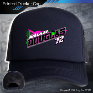 Printed Trucker Cap - Noah Douglas