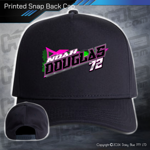 Printed Snap Back CAP - Noah Douglas