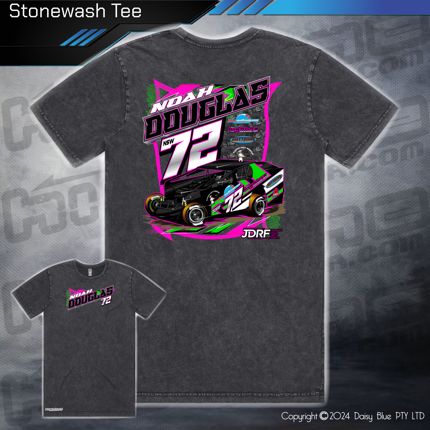 Stonewash Tee - Noah Douglas