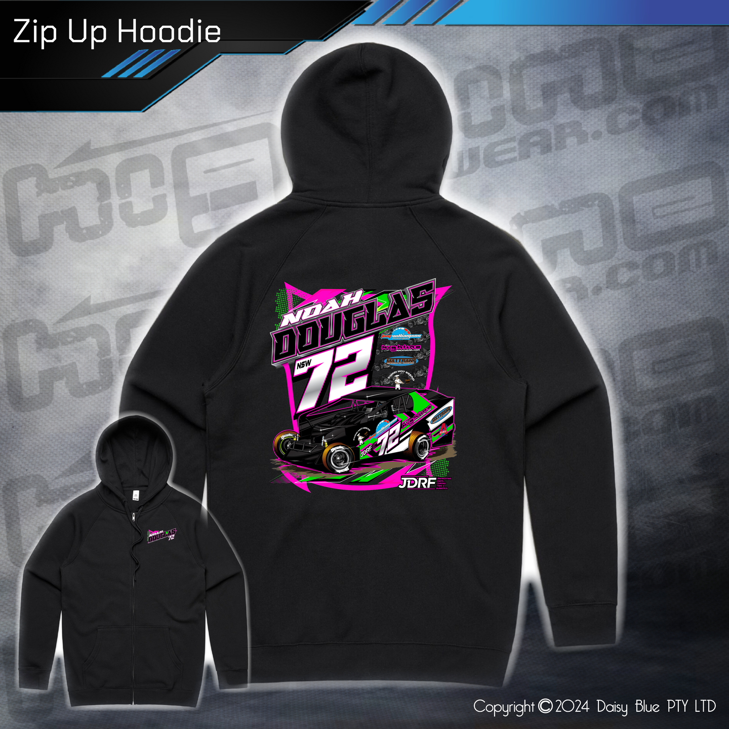 Zip Up Hoodie - Noah Douglas