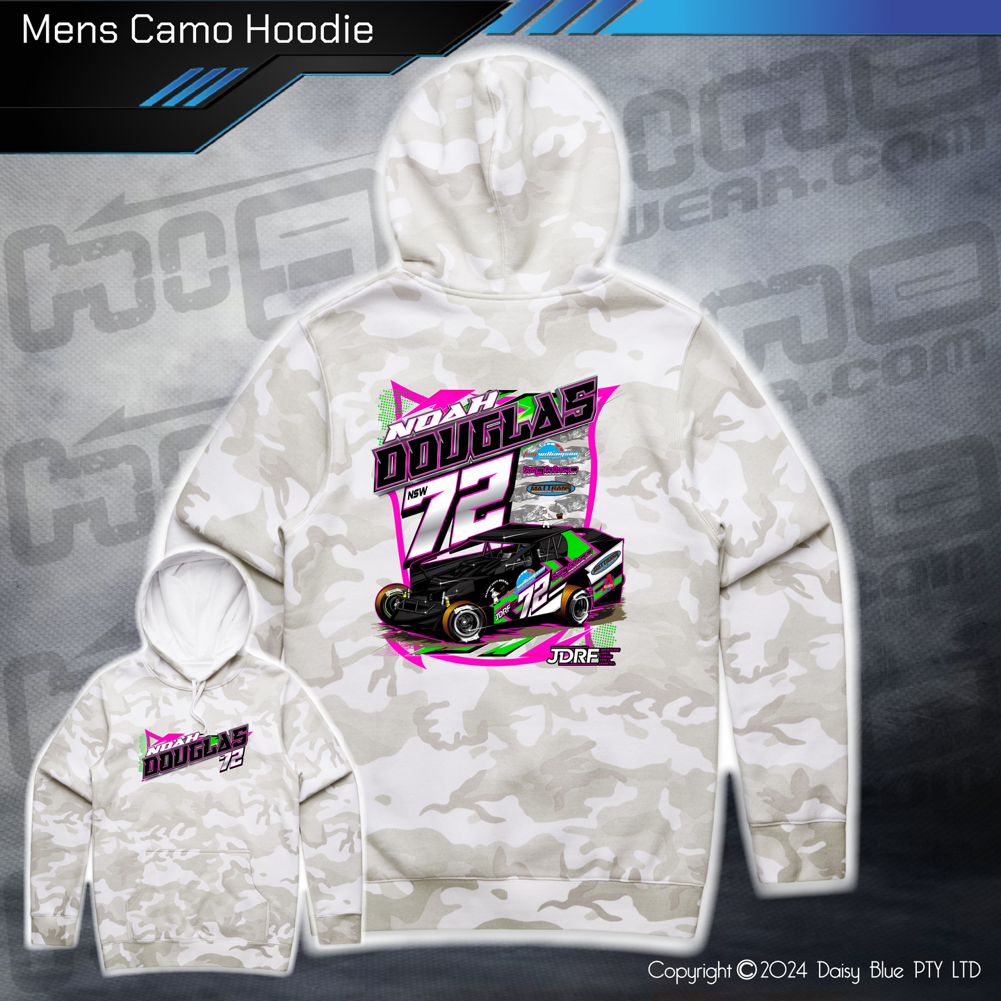 Camo Hoodie - Noah Douglas