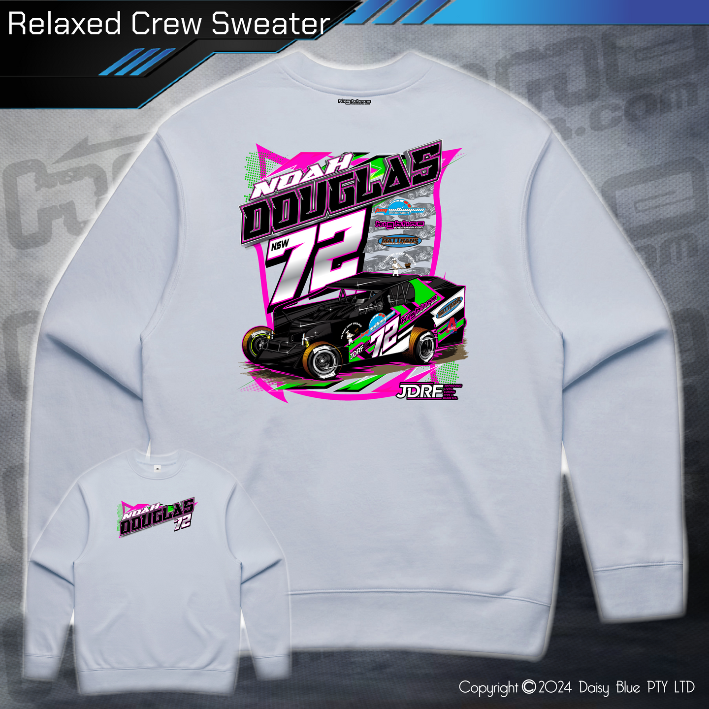 Relaxed Crew Sweater - Noah Douglas