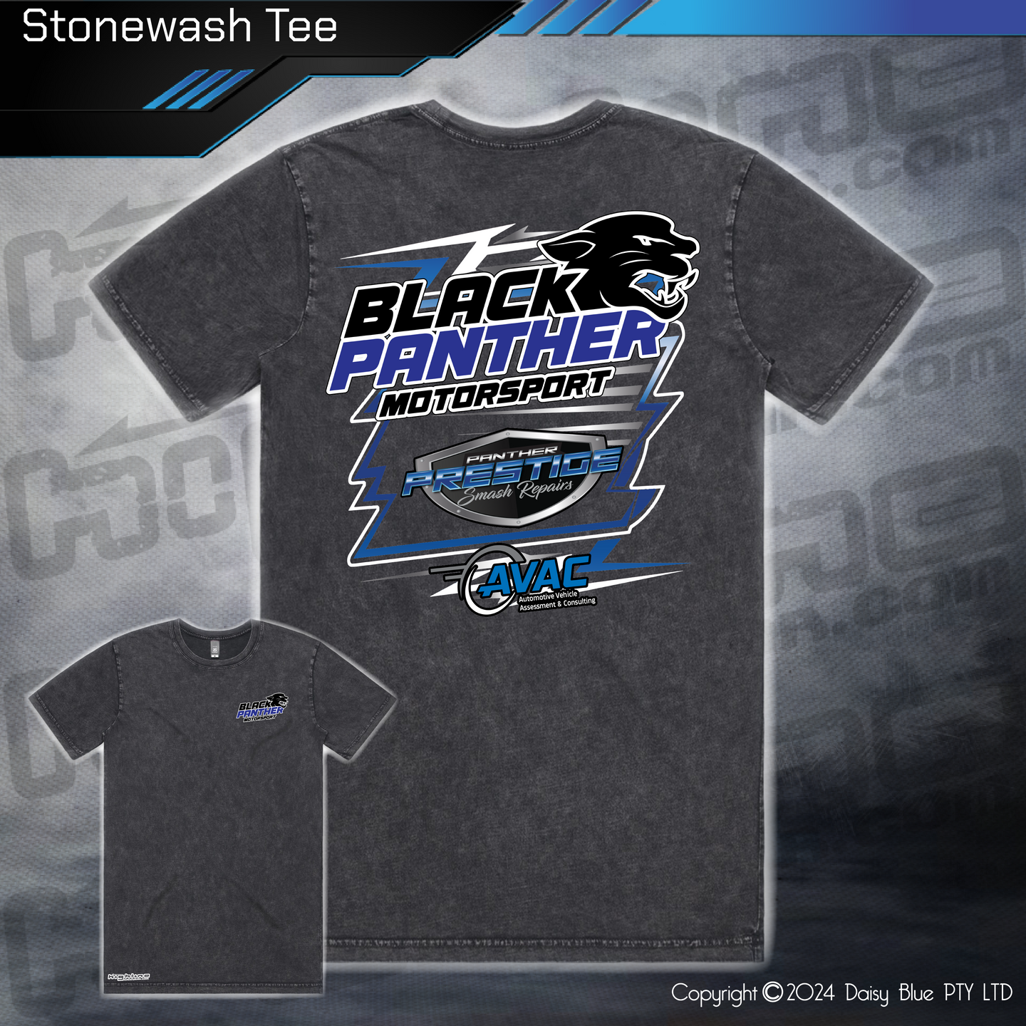 Stonewash Tee - Gavin Black