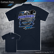 Load image into Gallery viewer, Cotton Polo - Gavin Black
