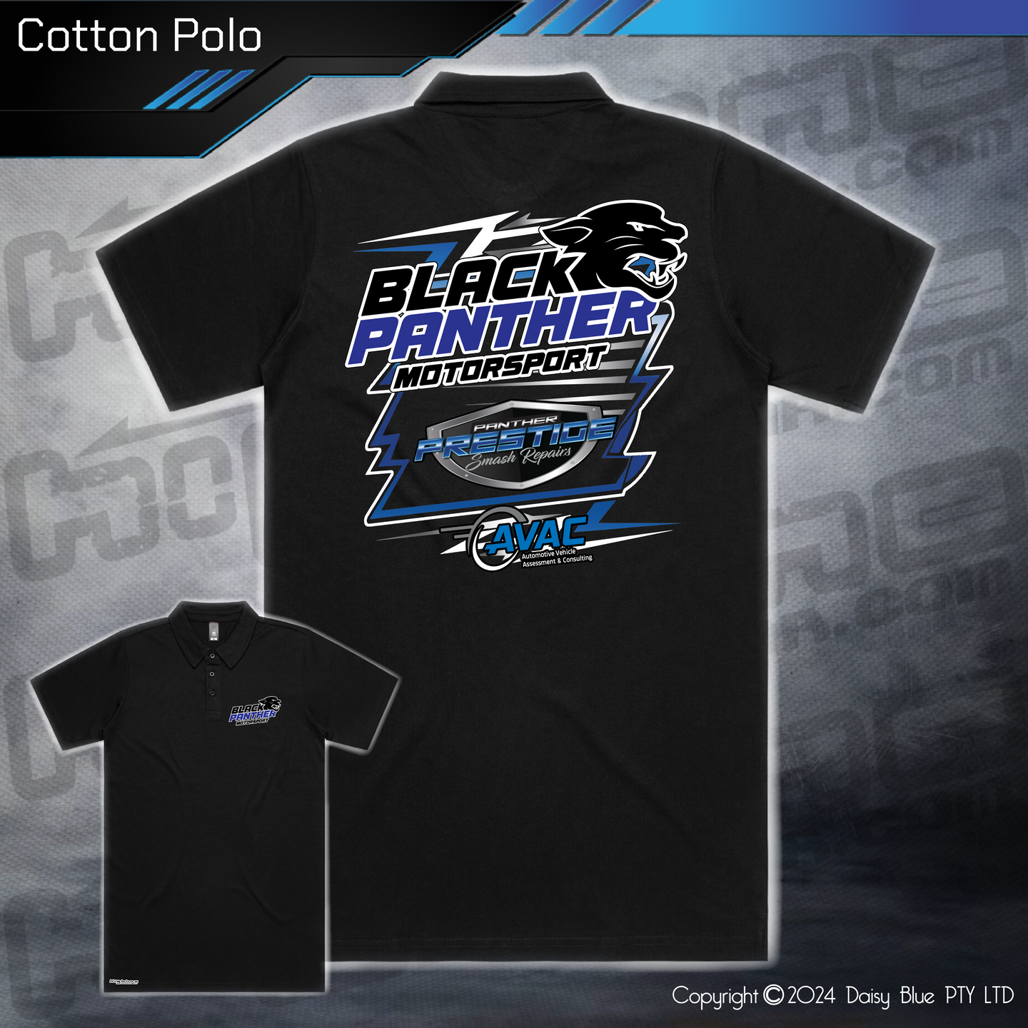 Cotton Polo - Gavin Black