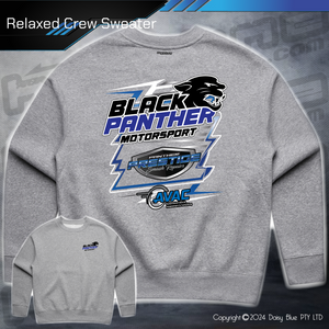 Relaxed Crew Sweater - Gavin Black