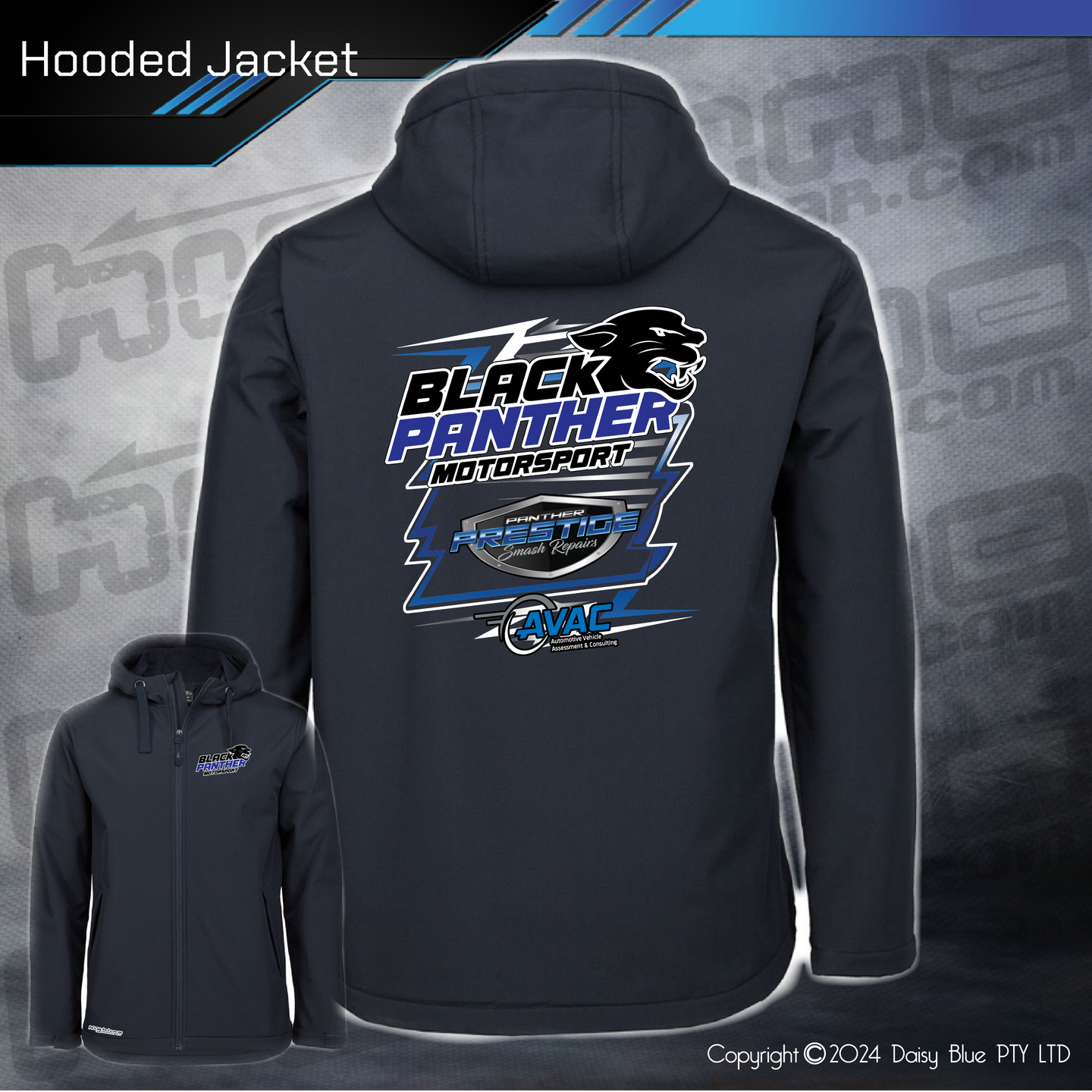 Hooded Jacket - Gavin Black