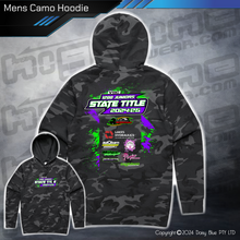 Load image into Gallery viewer, Camo Hoodie - VSC 1200 Junior Title 2024
