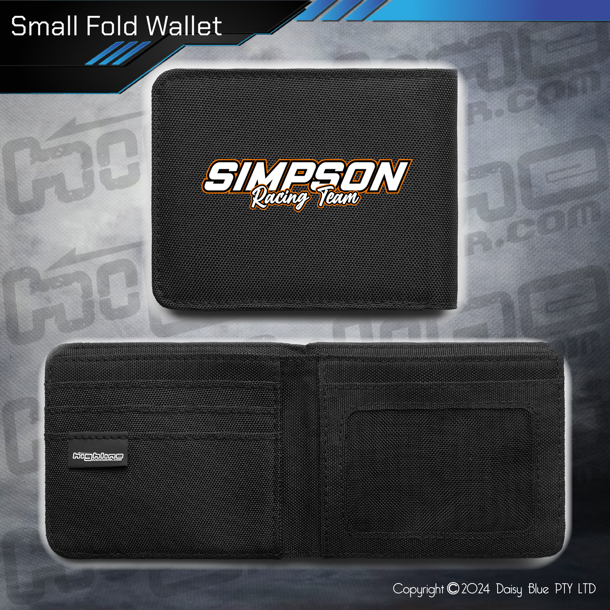 Wallet Silverstone Racing Compact Wallet - Simpson Racing Team – Highline Racewear