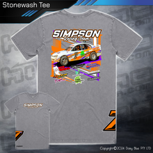 Load image into Gallery viewer, Stonewash Tee - Simpson Racing Team
