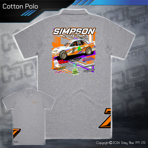 Cotton Polo - Simpson Racing Team