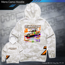 Load image into Gallery viewer, Camo Hoodie - Simpson Racing Team
