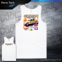 Load image into Gallery viewer, Mens/Kids Tank - Simpson Racing Team
