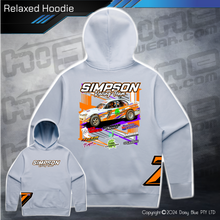 Load image into Gallery viewer, Relaxed Hoodie - Simpson Racing Team
