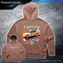 Load image into Gallery viewer, Relaxed Hoodie - Simpson Racing Team
