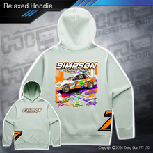 Load image into Gallery viewer, Relaxed Hoodie - Simpson Racing Team
