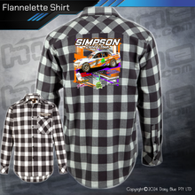 Load image into Gallery viewer, Flannelette Shirt - Simpson Racing Team
