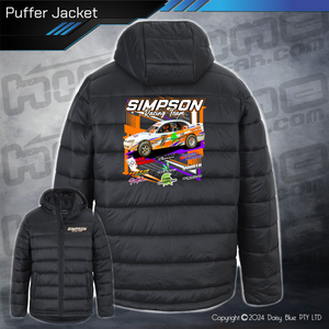 Puffer Jacket - Simpson Racing Team