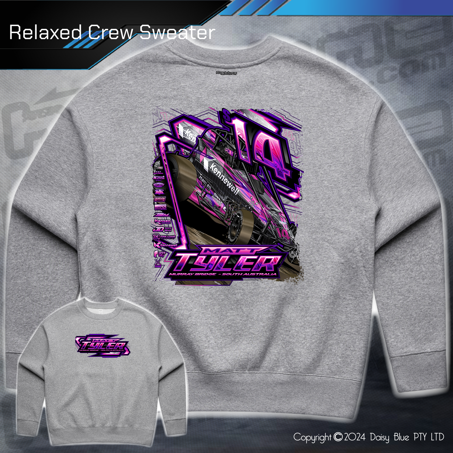 Relaxed Crew Sweater - Matt Tyler