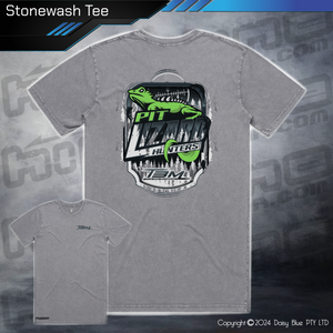Stonewash Tee - Pit Lizard Hunter