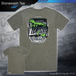Stonewash Tee - Pit Lizard Hunter