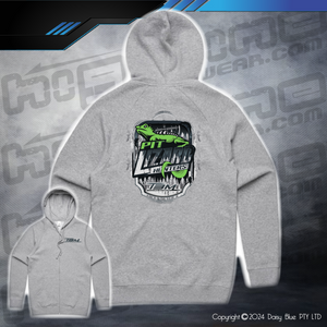 Zip Up Hoodie - Pit Lizard Hunter