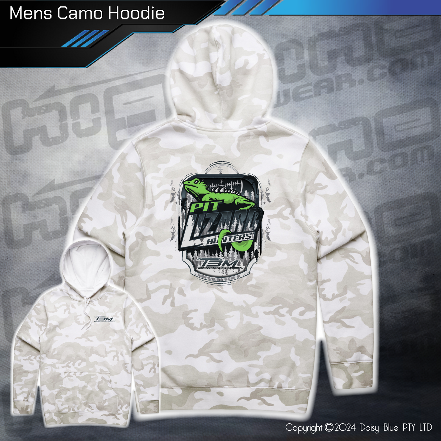 Camo Hoodie - Pit Lizard Hunter