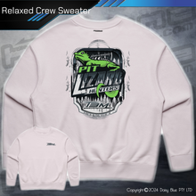 Load image into Gallery viewer, Relaxed Crew Sweater - Pit Lizard Hunter
