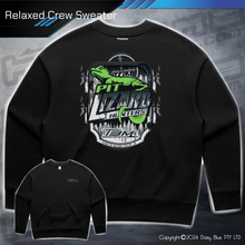 Load image into Gallery viewer, Relaxed Crew Sweater - Pit Lizard Hunter
