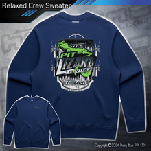 Load image into Gallery viewer, Relaxed Crew Sweater - Pit Lizard Hunter
