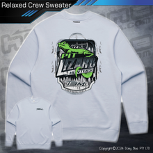 Load image into Gallery viewer, Relaxed Crew Sweater - Pit Lizard Hunter

