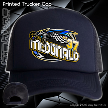 Load image into Gallery viewer, Printed Trucker Cap - Corey McDonald
