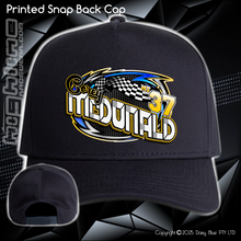 Load image into Gallery viewer, Printed Snap Back CAP - Corey McDonald
