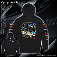 Load image into Gallery viewer, Zip Up Hoodie - Corey McDonald
