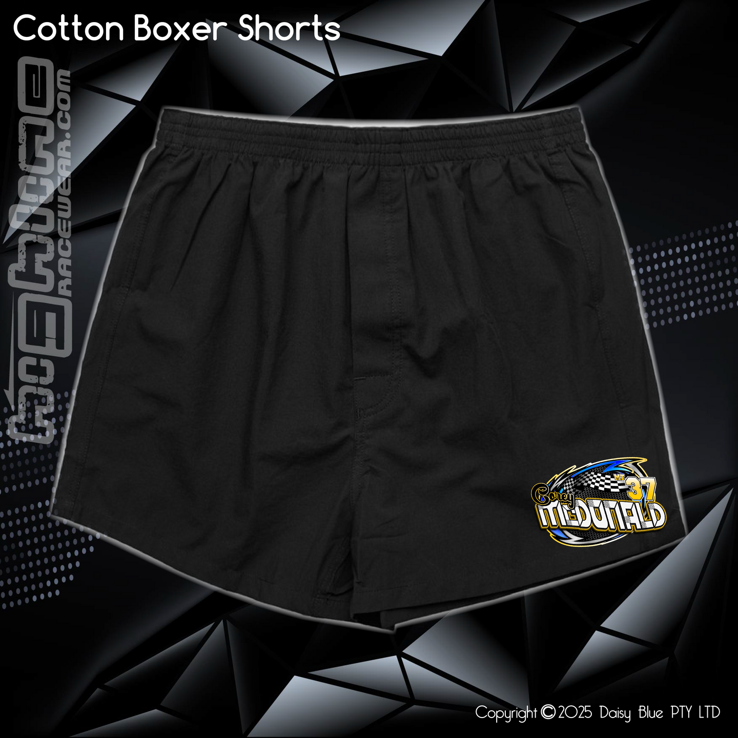 Mens Boxer Shorts - Corey McDonald