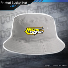 Load image into Gallery viewer, Printed Bucket Hat - Neuropower
