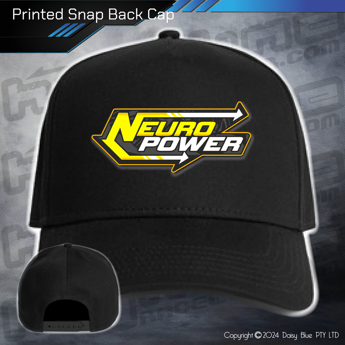 Printed Snap Back CAP - Neuropower