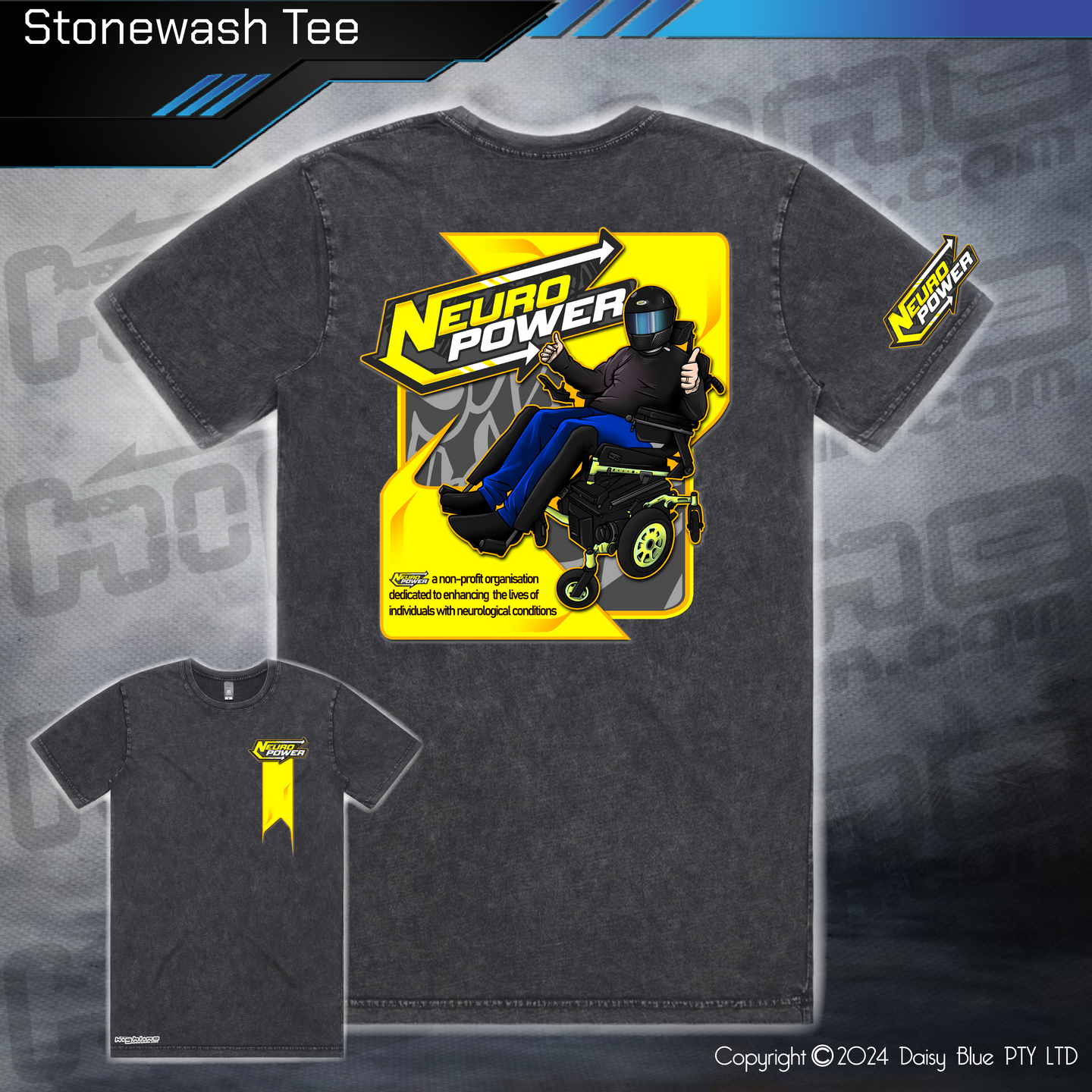 Stonewash Tee - Neuropower