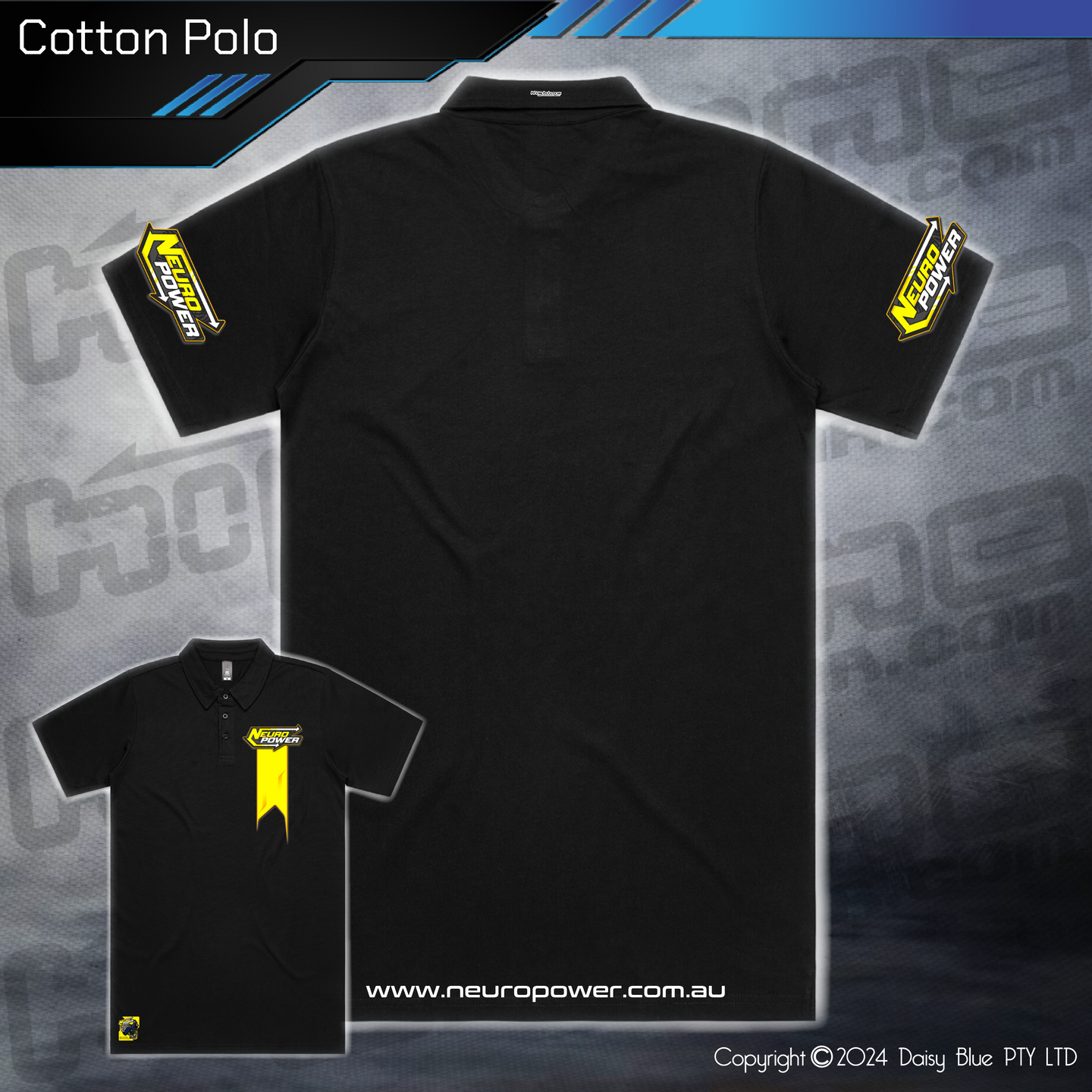 Cotton Polo - Neuropower