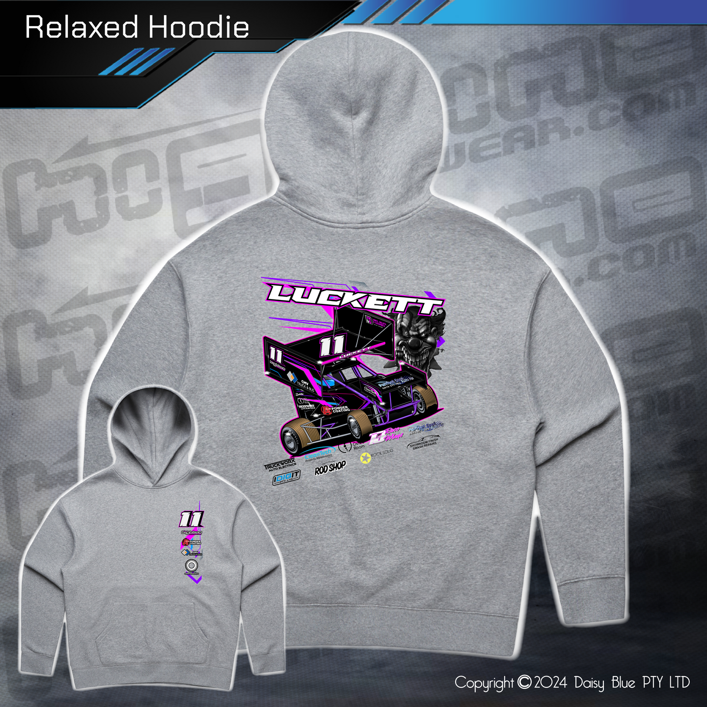 Relaxed Hoodie - Dakota Luckett