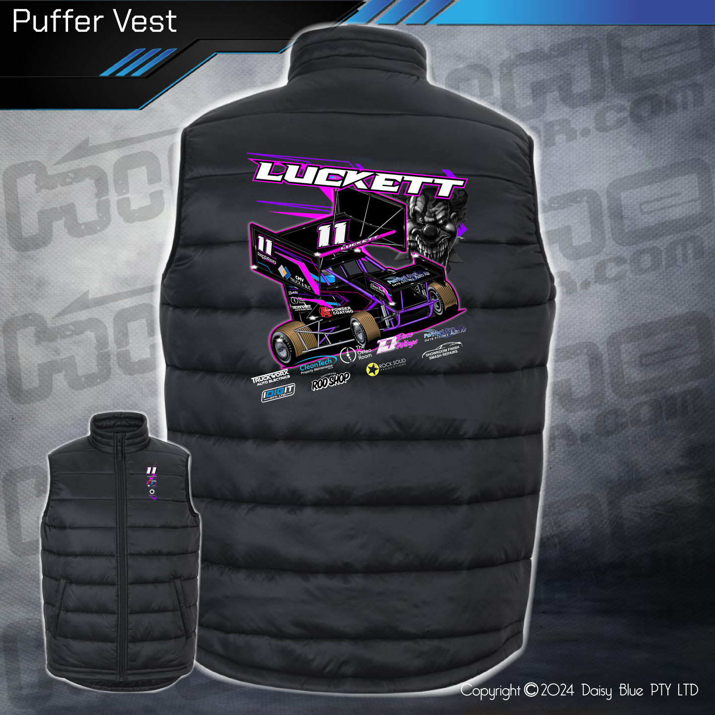 Puffer Vest - Dakota Luckett