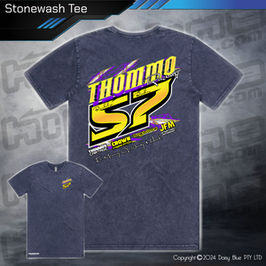 Stonewash Tee - Thommo Racing
