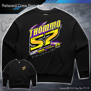 Relaxed Crew Sweater - Thommo Racing